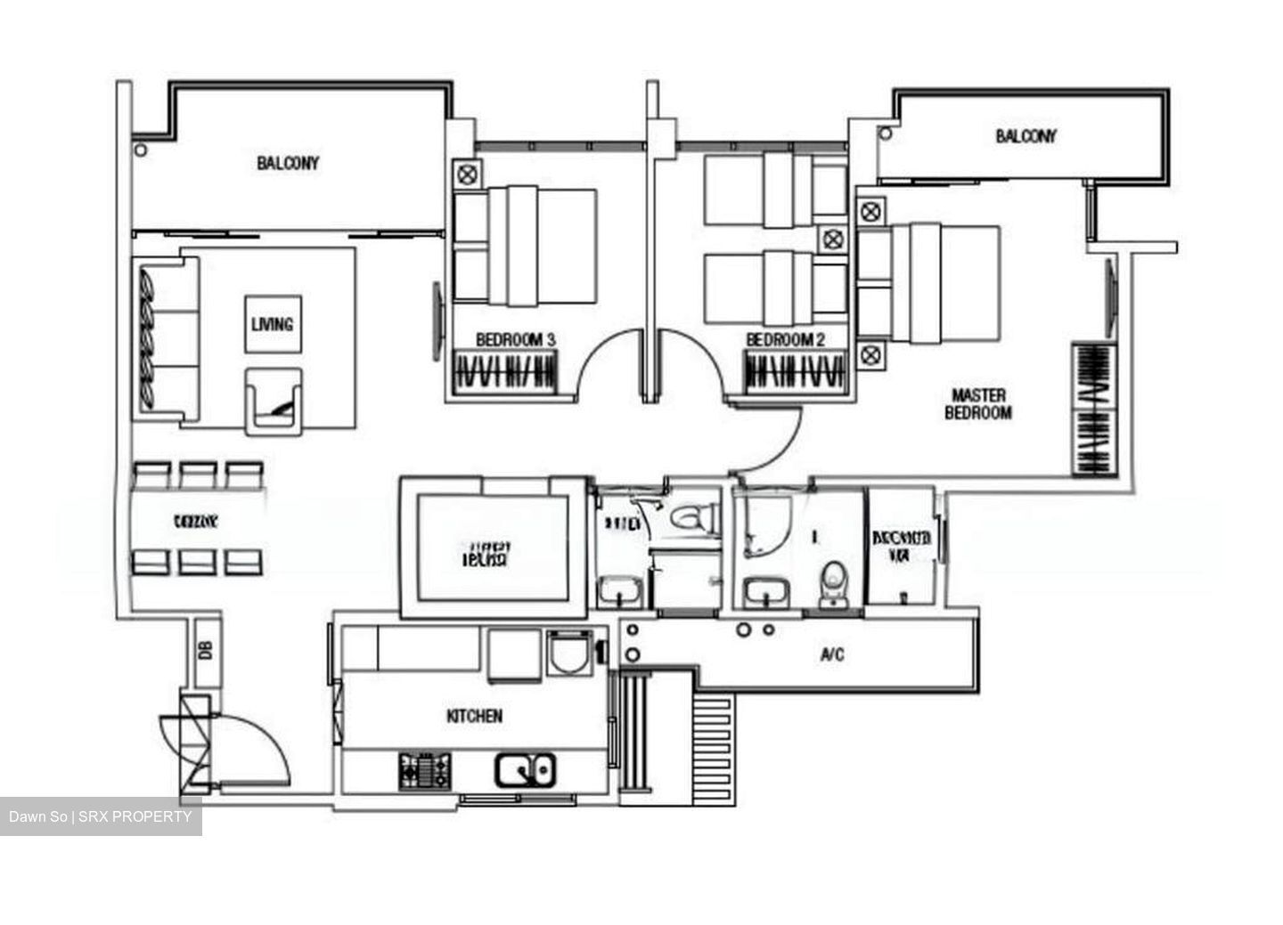 Blk 138C Lake Vista @ Yuan Ching (Jurong West), HDB 5 Rooms #571395201